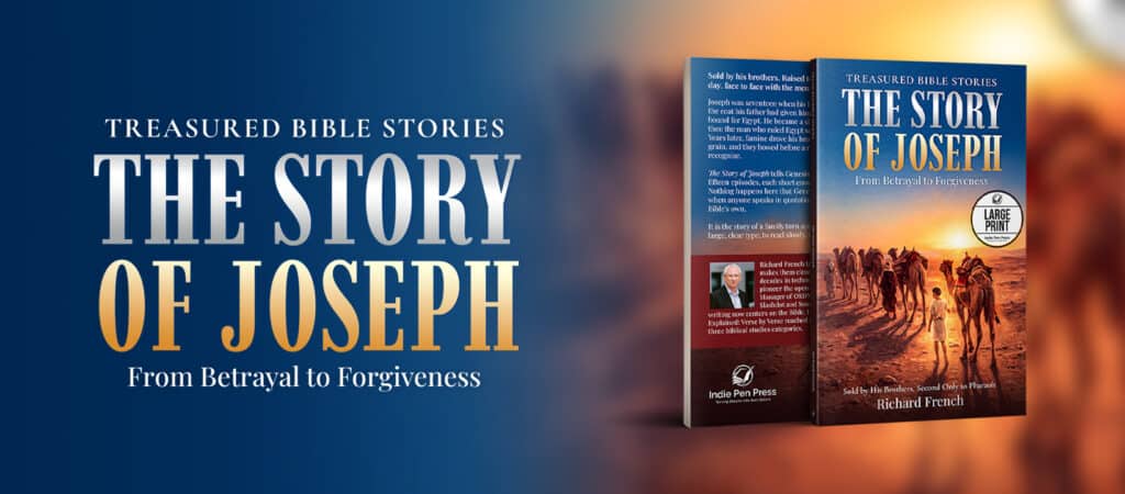 The Story of Joseph: From Betrayal to Forgiveness, Treasured Bible Stories large print paperback by Richard French